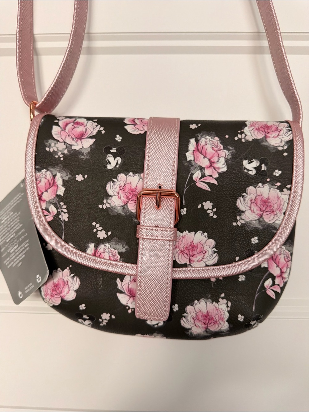 NWT Disney Loungefly Positively Minnie Saddle Bag - Picture 2 of 9